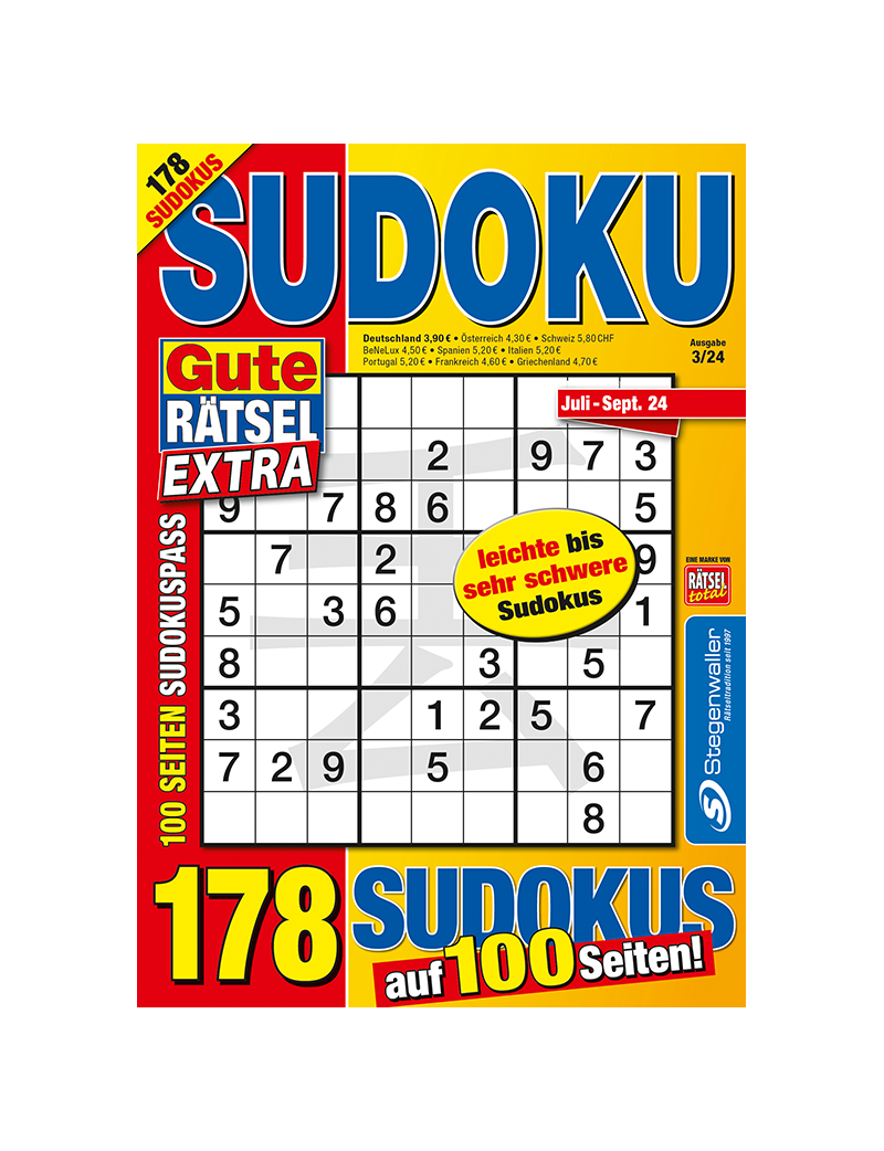 Gute Rätsel - Sudoku Extra 3/24