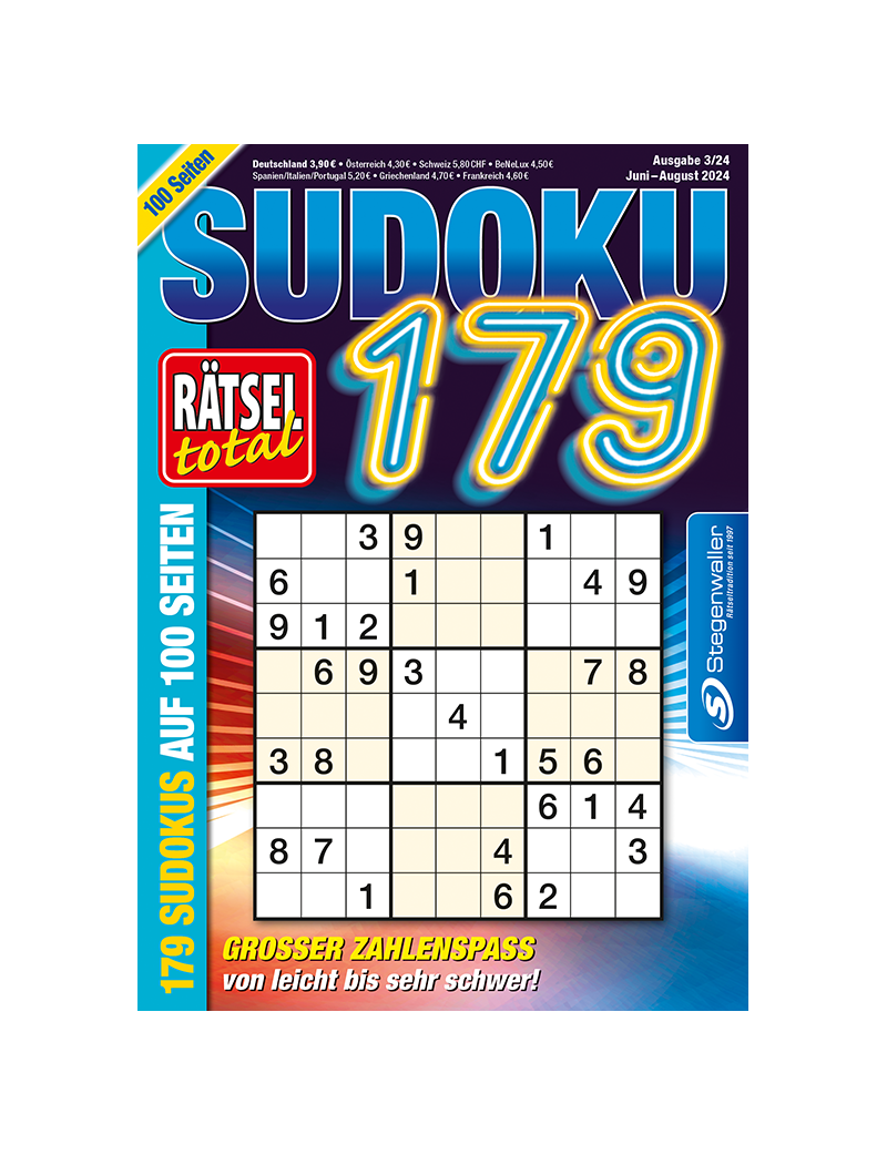 Rätsel total - Sudoku 179 3/24