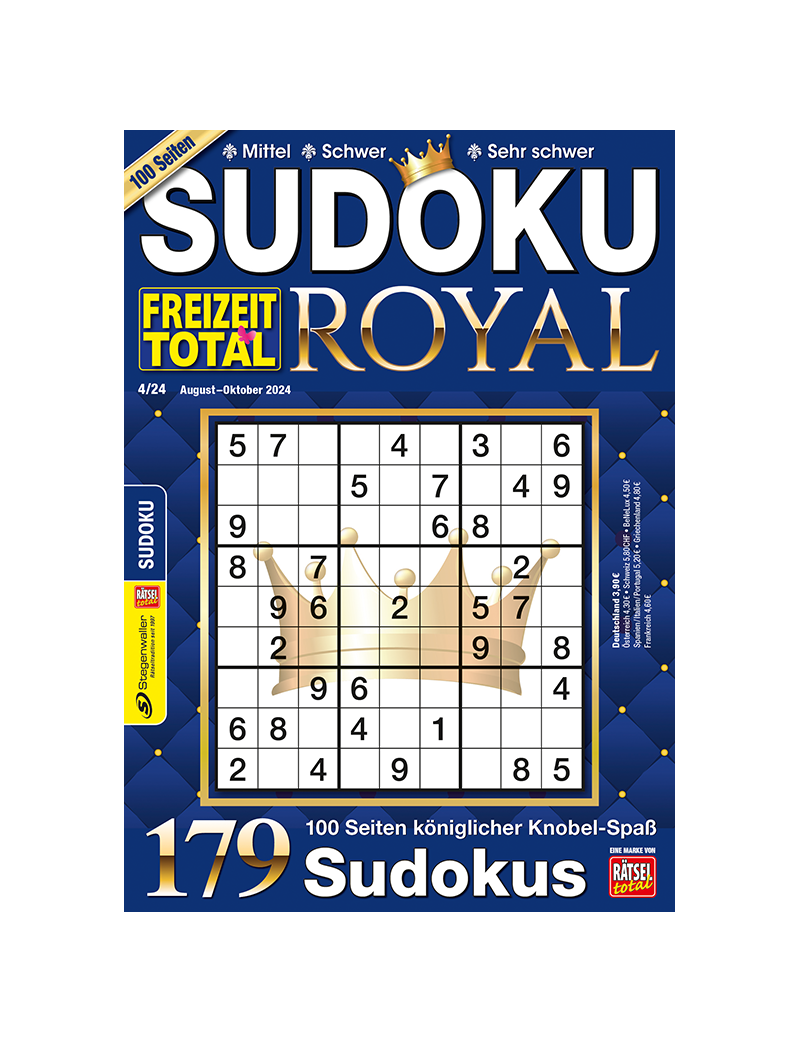 Freizeit total - Sudoku Royal 4/24