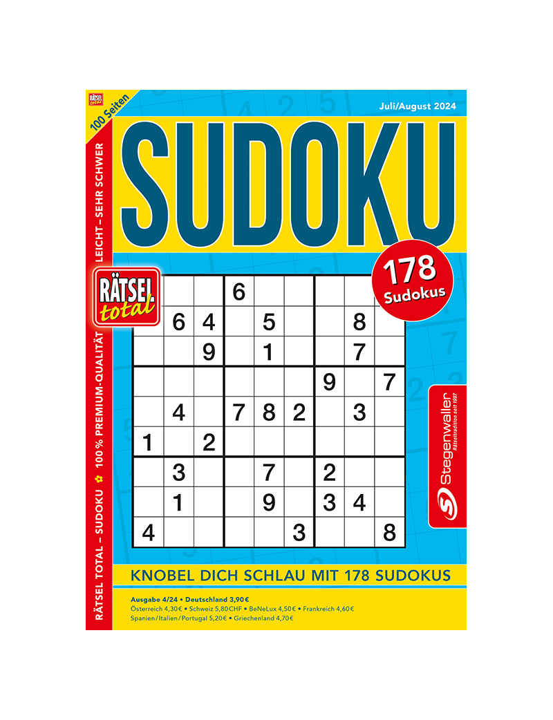 Rätsel total - Sudoku 4/24