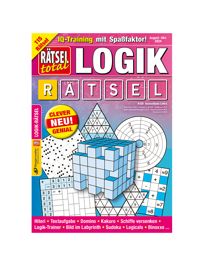 Rätsel total – Logik Rätsel 4/24