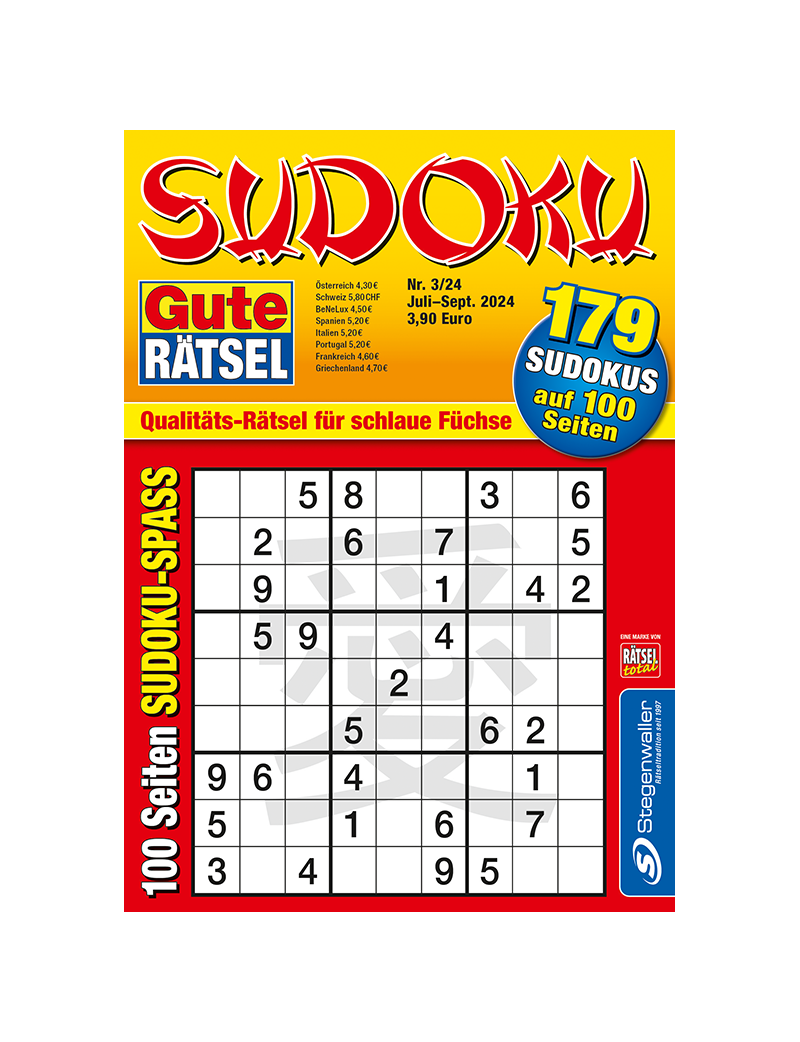 Gute Rätsel - Sudoku 3/24