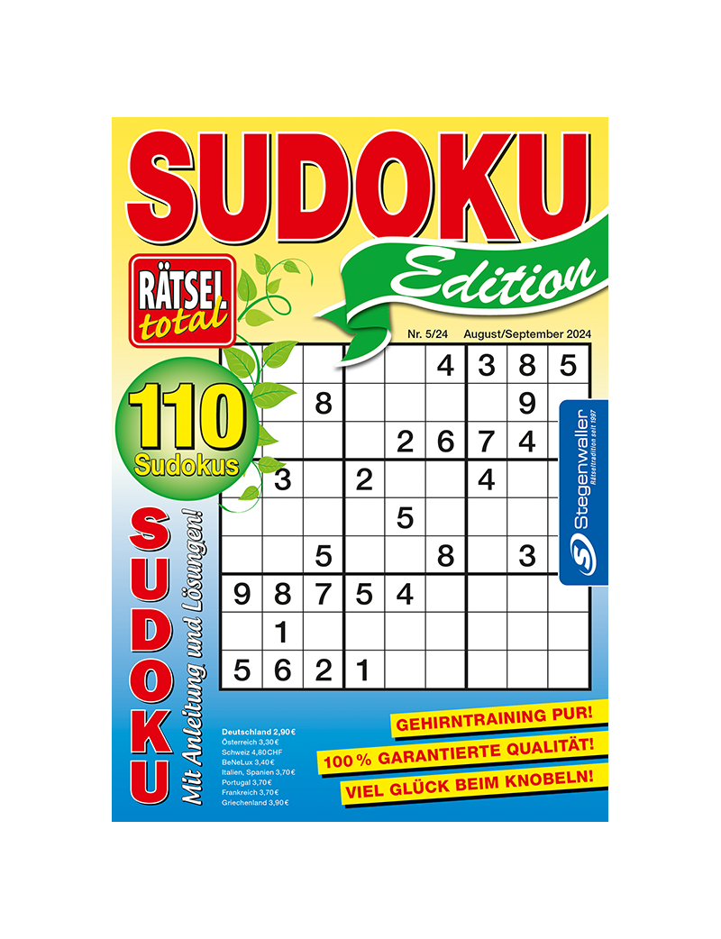 Rätsel total - Sudoku Edition 5/24