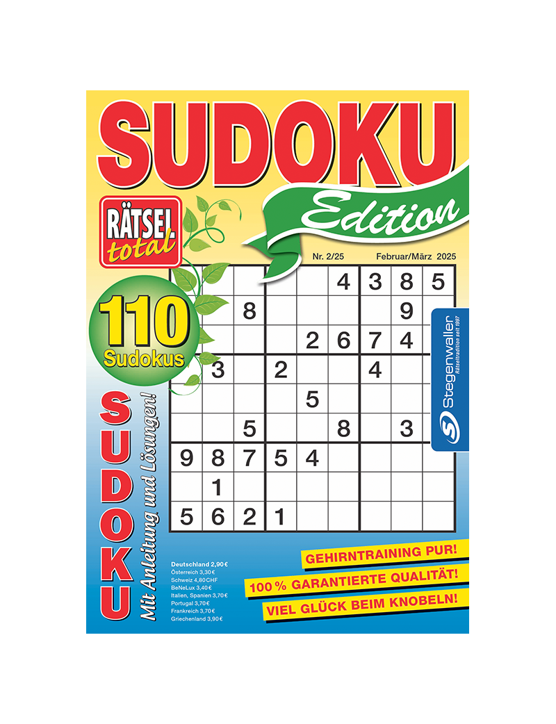 Rätsel total Sudoku Edition 2/25